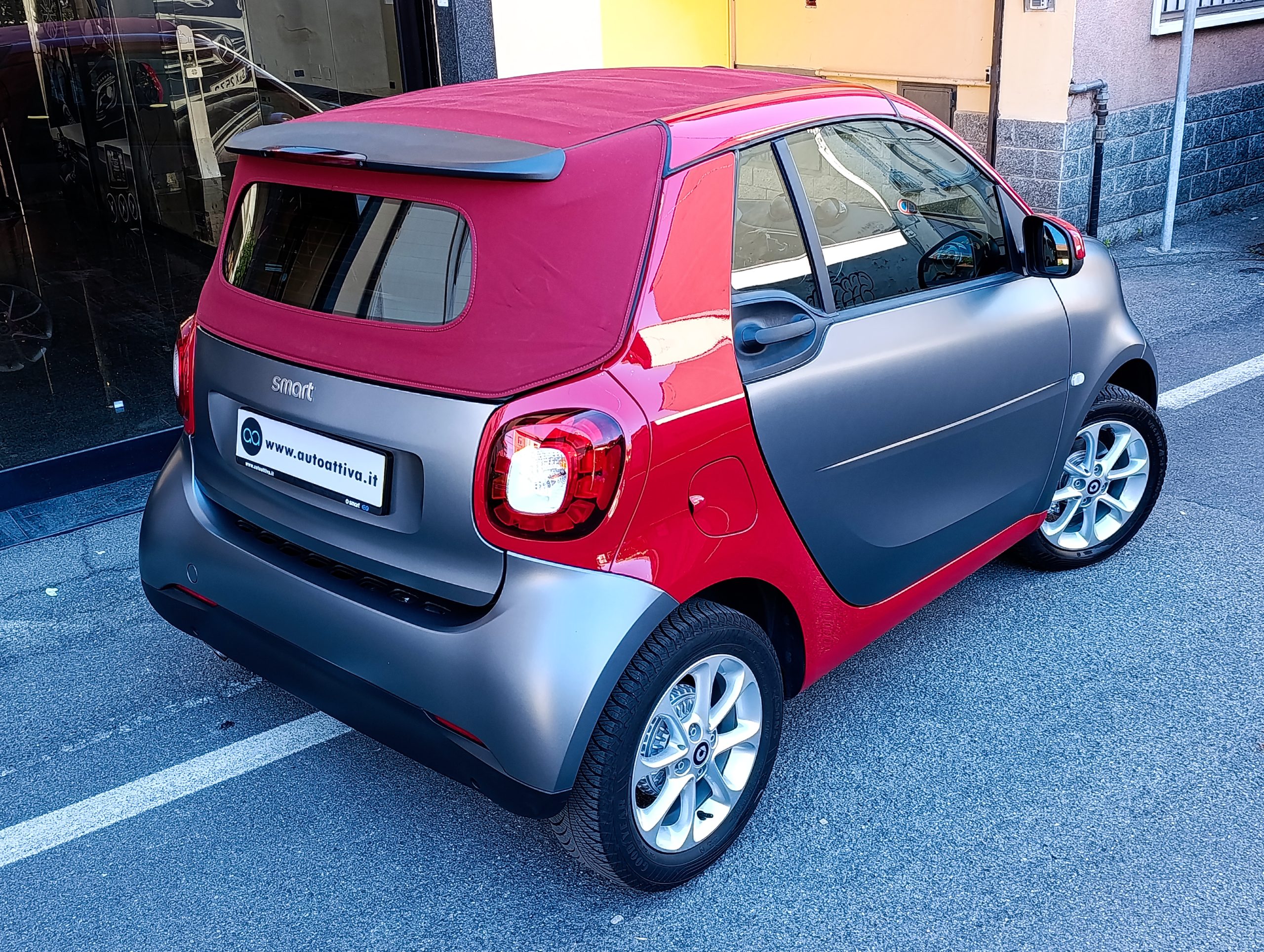 Smart Fortwo 1.0 71cv Passion Cabrio Capote Rossa - immagine 66