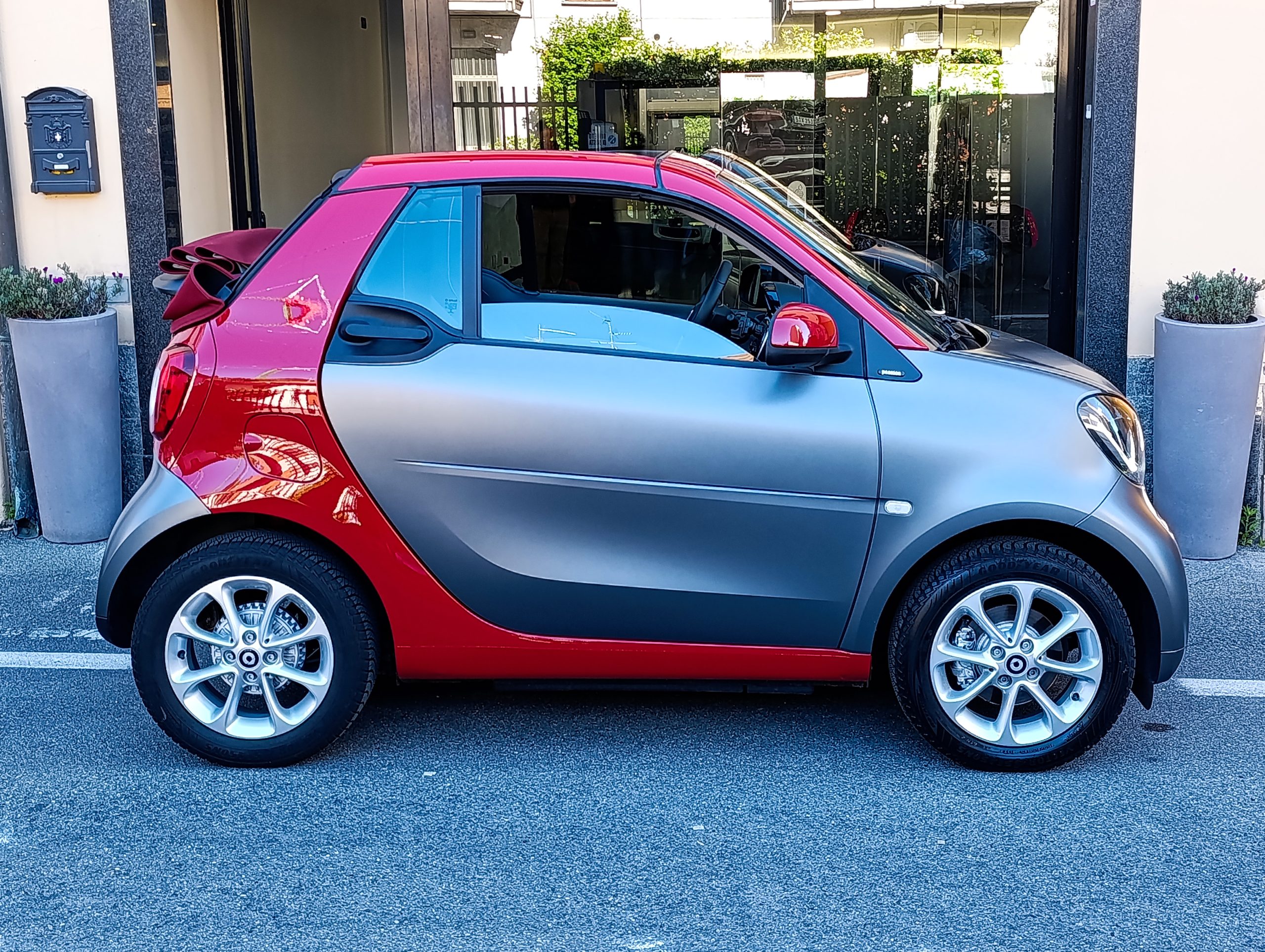 Smart Fortwo 1.0 71cv Passion Cabrio Capote Rossa - immagine 68