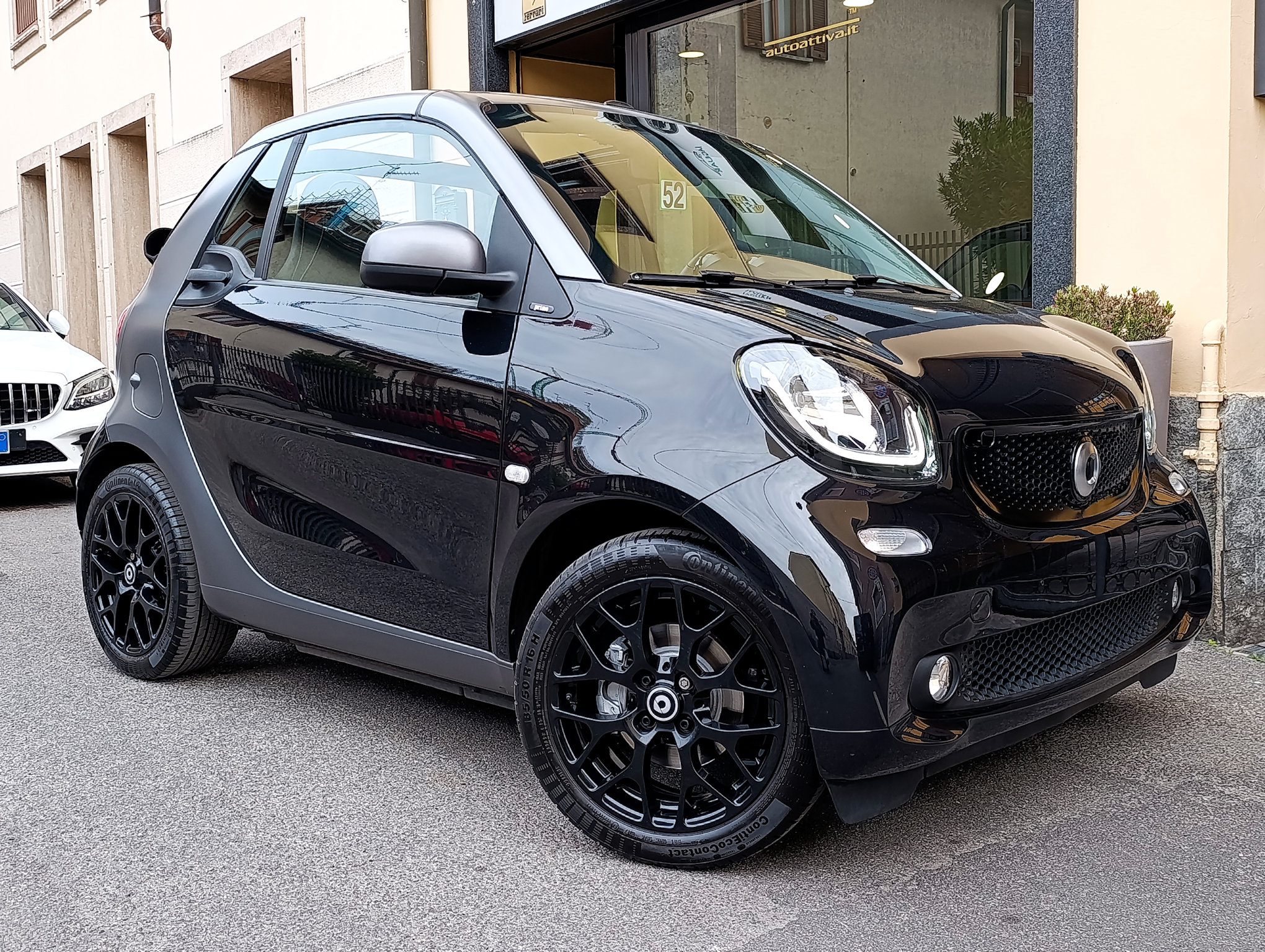 Smart Fortwo 0.9 90cv Turbo Cabrio Prime pack Sport - immagine 3