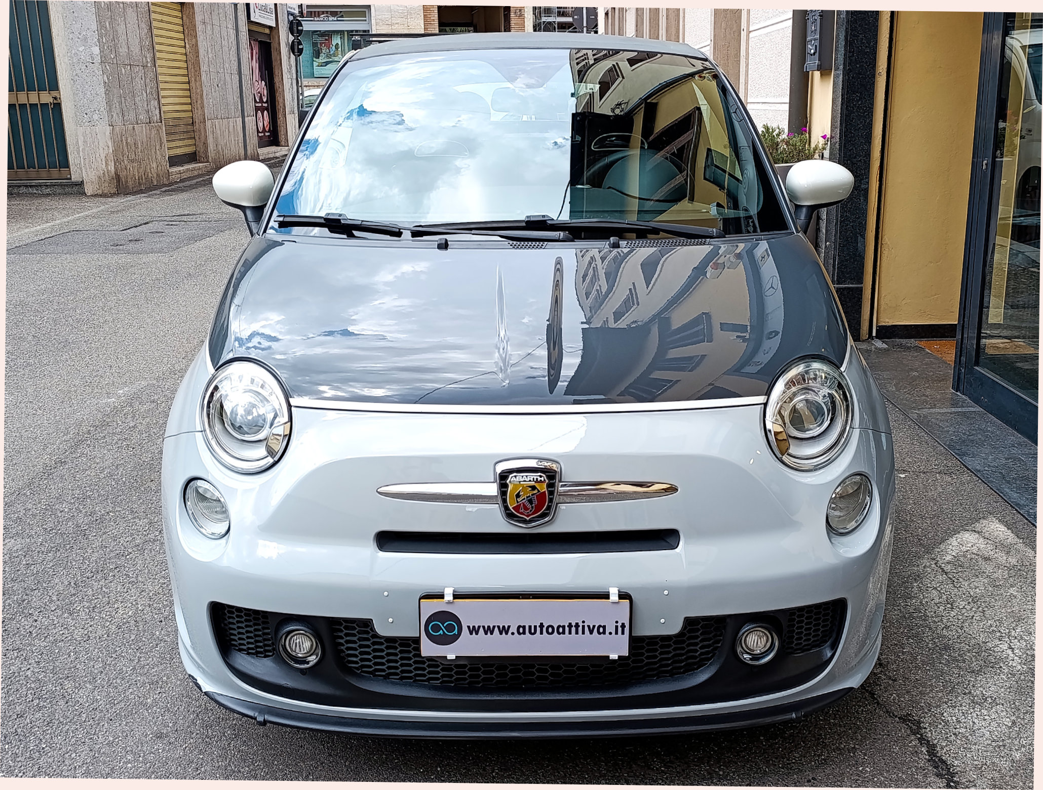 Abarth 500 t-jet Cabriolet 1.4 T jet Bicolor - immagine 6