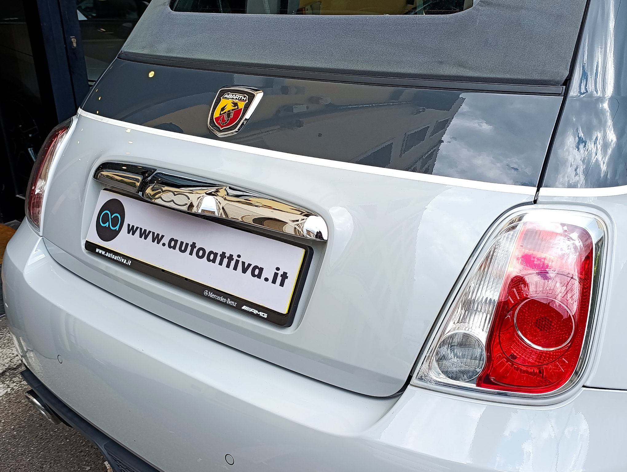 Abarth 500 t-jet Cabriolet 1.4 T jet Bicolor - immagine 11