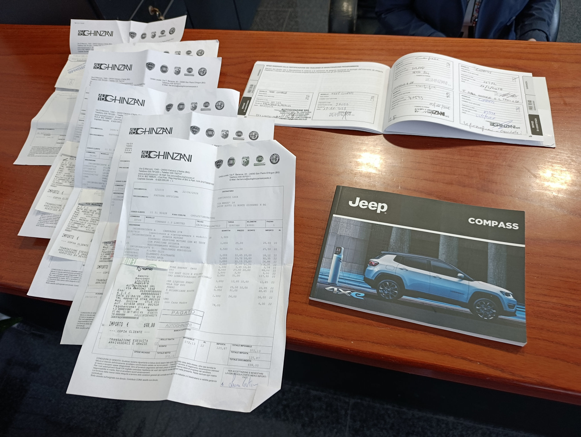 Jeep Compass 4x3 Limited 1.3 T4 130 cv Hybrid phev - immagine 42