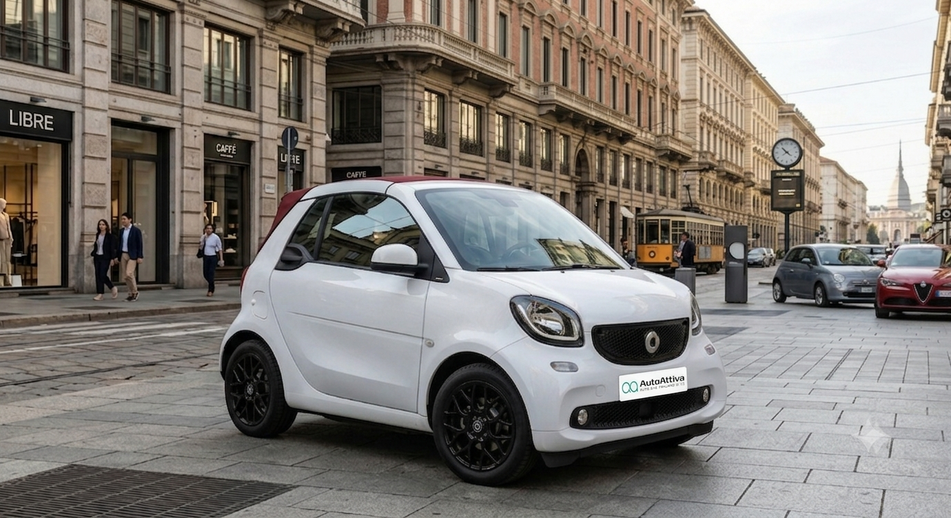 Smart Fortwo 0.9 90cv Turbo Cabrio Passion - immagine 2