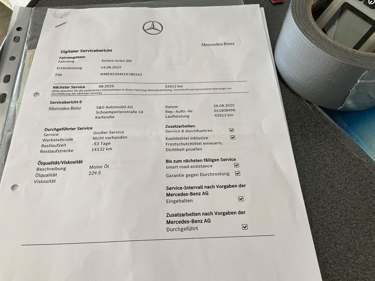 Smart Fortwo 0.9 90cv Turbo Cabrio Passion - immagine 4