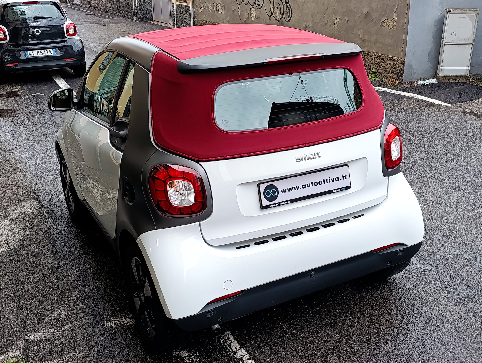 Smart Fortwo 1.0 71cv Perfect Cabrio Capote Rossa - immagine 31