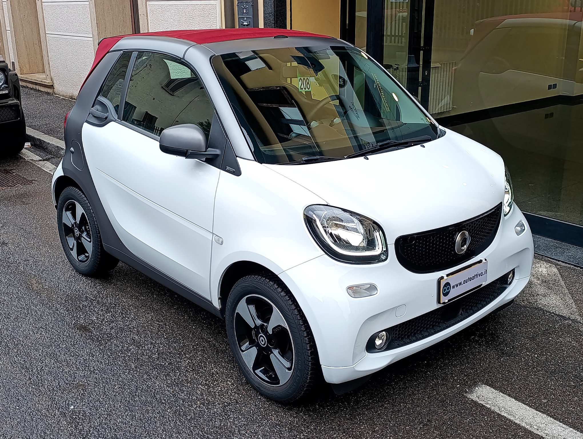 Smart Fortwo 1.0 71cv Perfect Cabrio Capote Rossa - immagine 34