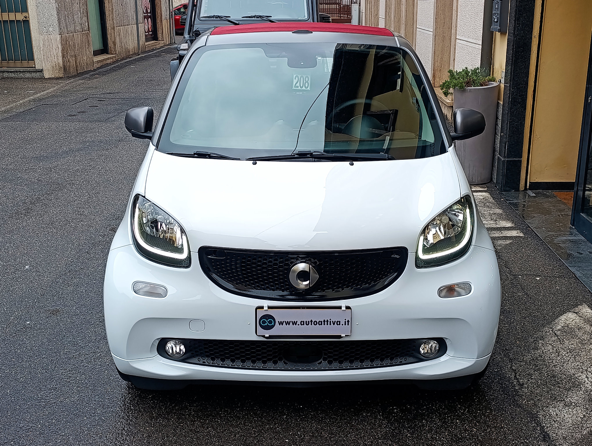 Smart Fortwo 1.0 71cv Perfect Cabrio Capote Rossa - immagine 13